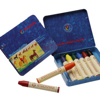 Stockmar bivoksfarver, stifter - 8 stk