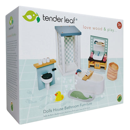 Tender Leaf, Dollhouse Furniture - Bathroom