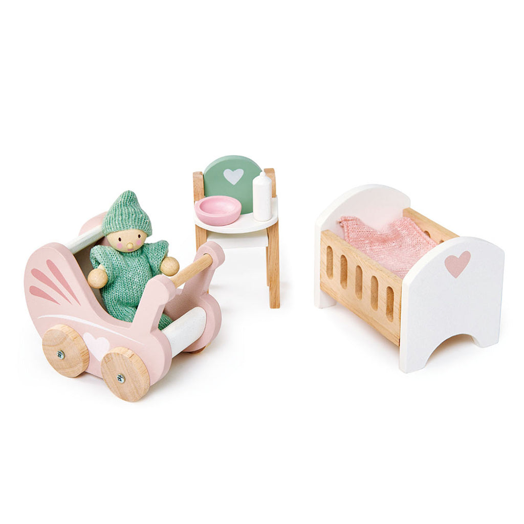 Tender Leaf, Dollhouse Furniture - Nursery Room