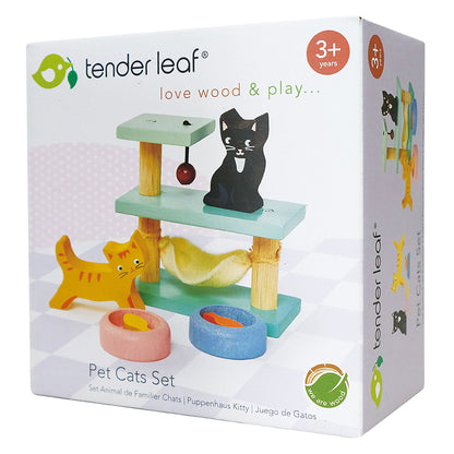 Tender Leaf, Dollhouse Accessories - Cats