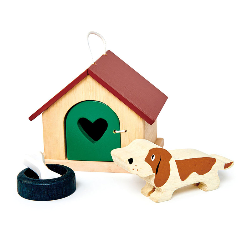 Tender Leaf Dollhouse Accessories – Pet Set with Dog