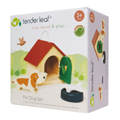 Tender Leaf Dollhouse Accessories – Pet Set with Dog