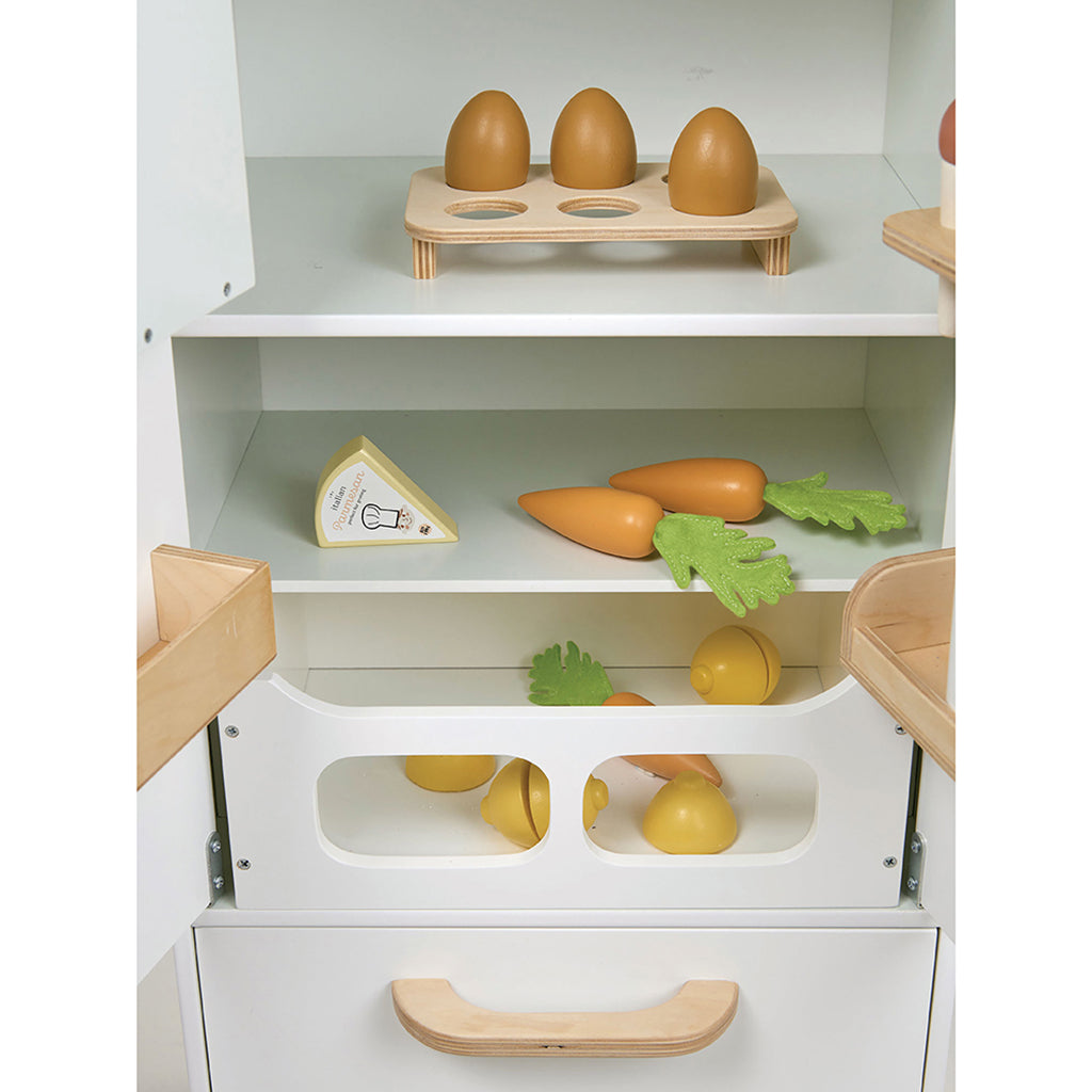 Tender Leaf, Wooden Refrigerator