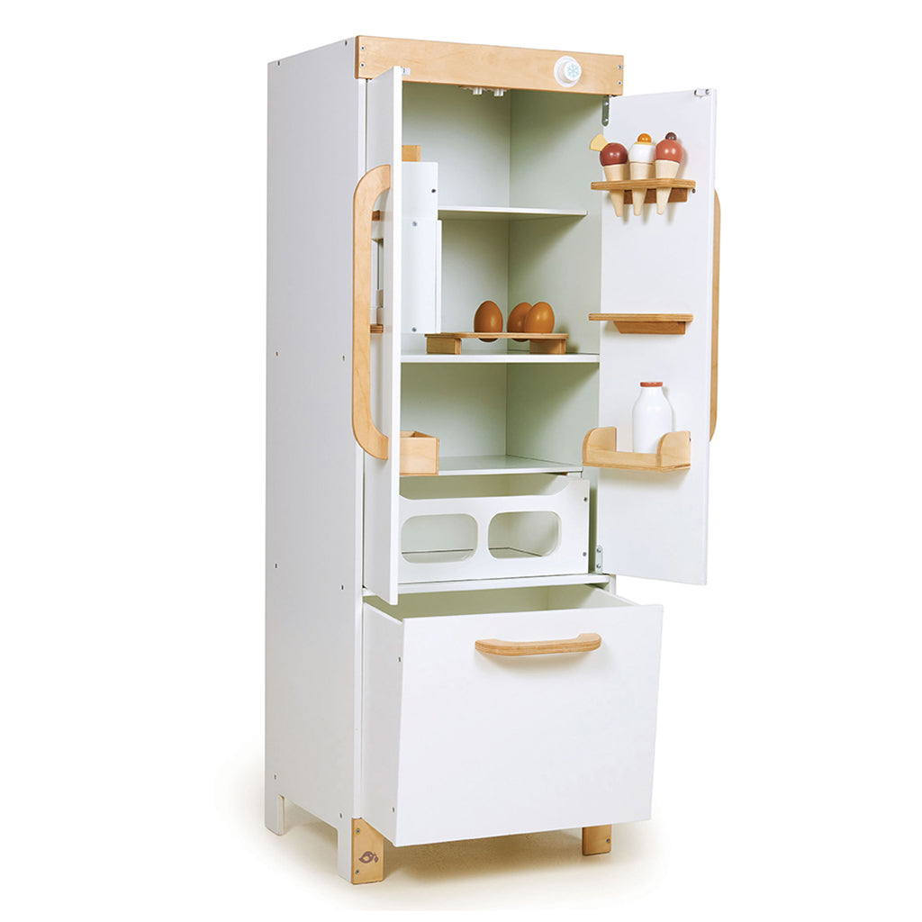 Tender Leaf, Wooden Refrigerator