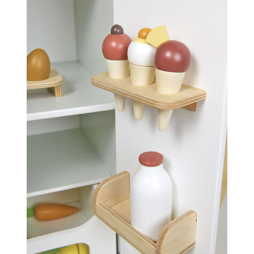 Tender Leaf, Wooden Refrigerator