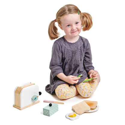 Tender Leaf, Wooden Play Food - Toaster