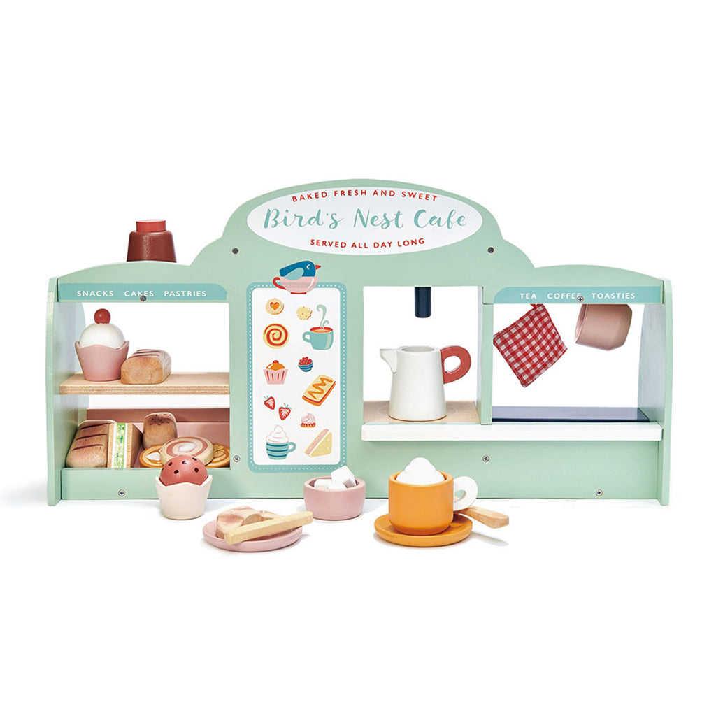 Tender Leaf Wooden Play Food - Café Set