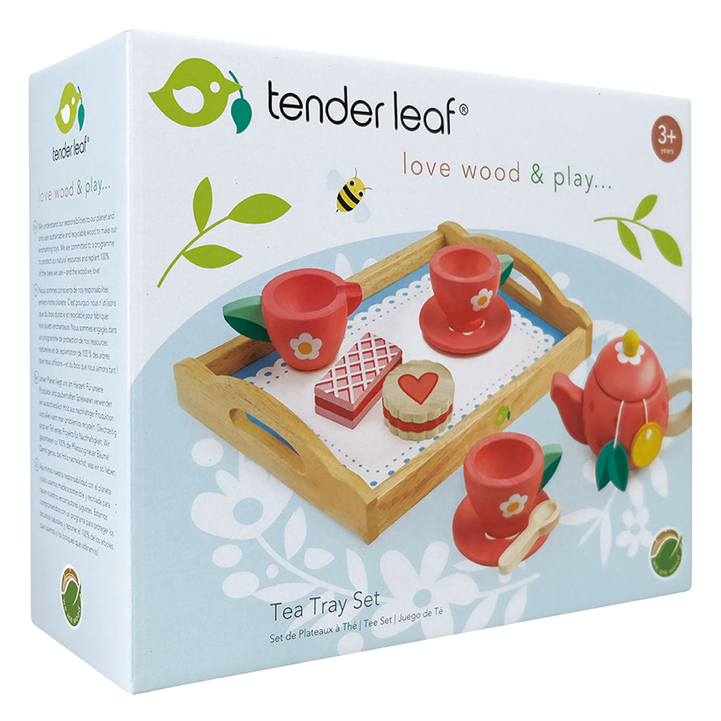 Tender Leaf Wooden Play Food Tea Set - Strawberry