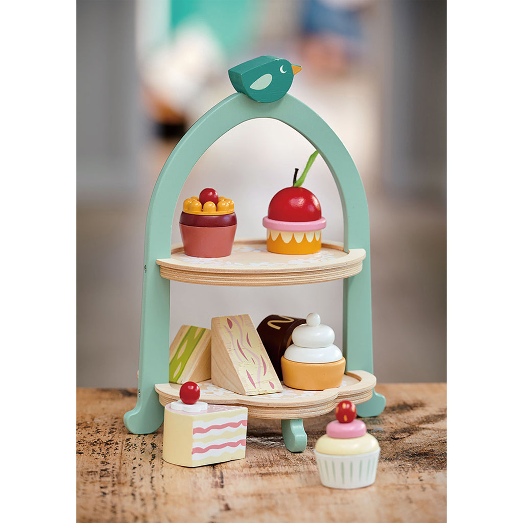 Tender Leaf, Wooden Play Food, Snack Stand - Birdie