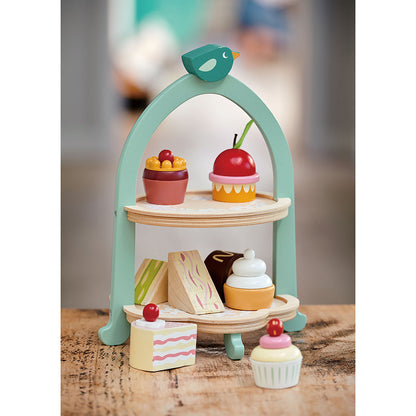 Tender Leaf, Wooden Play Food, Snack Stand - Birdie