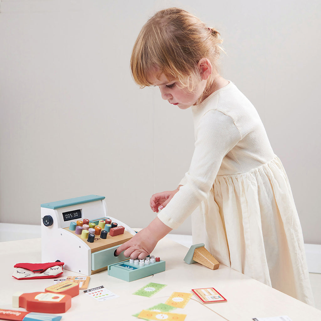 Tender Leaf, Cash Register - White