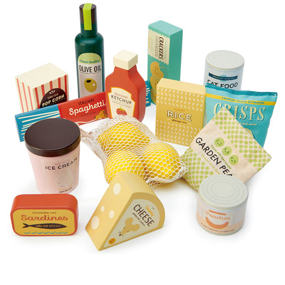 Tender Leaf, Wooden Play Food - Groceries