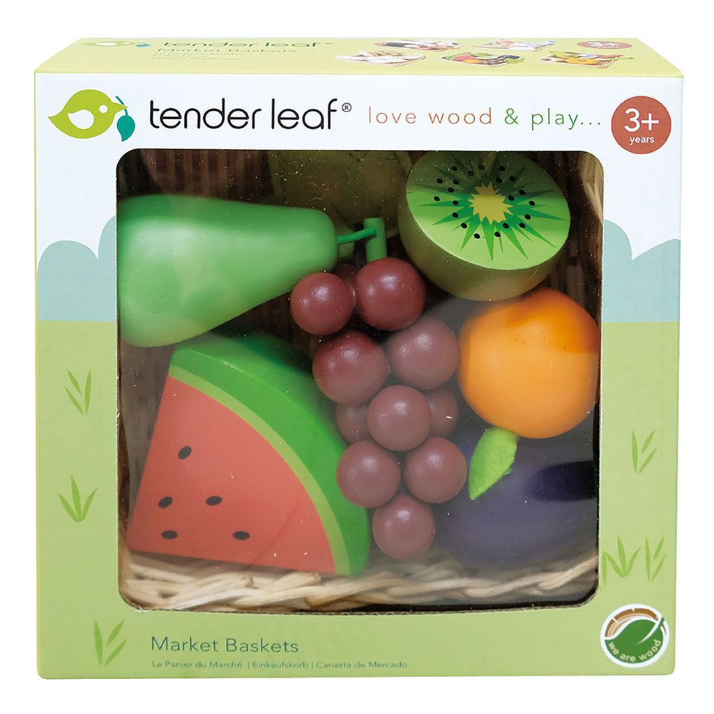 Tender Leaf, Play Food – Fruit Basket