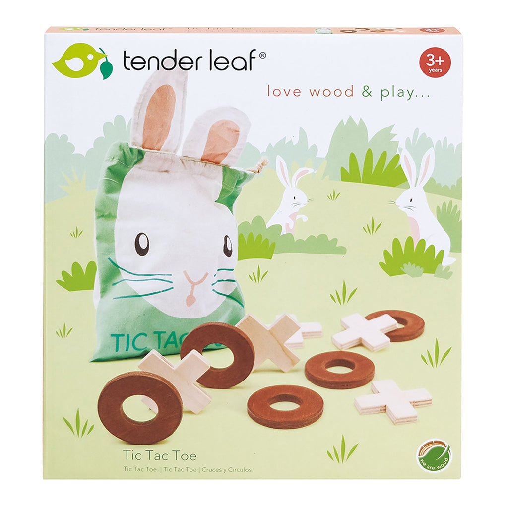 Tender Leaf, Tic Tac Toe Game in Bunny Pouch