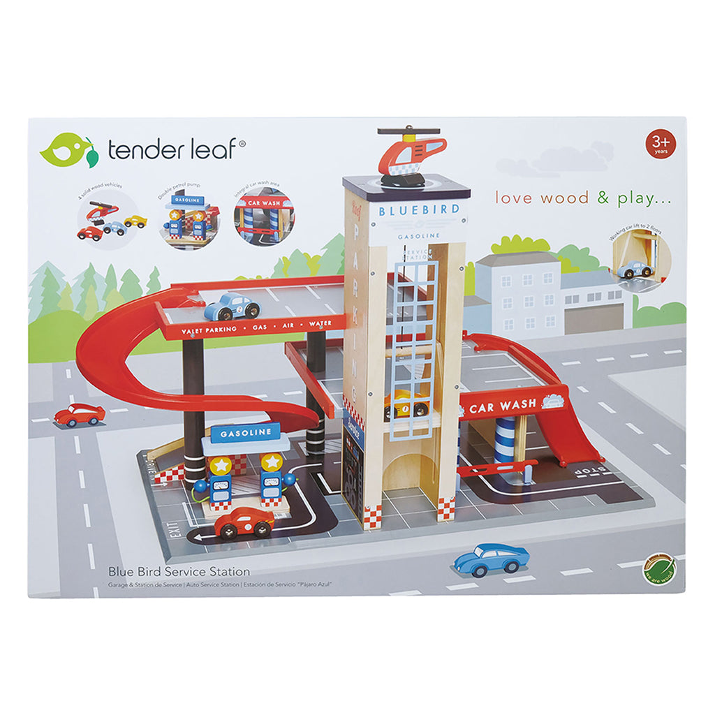 Tender Leaf, 5 Construction Vehicles – Parking Garage