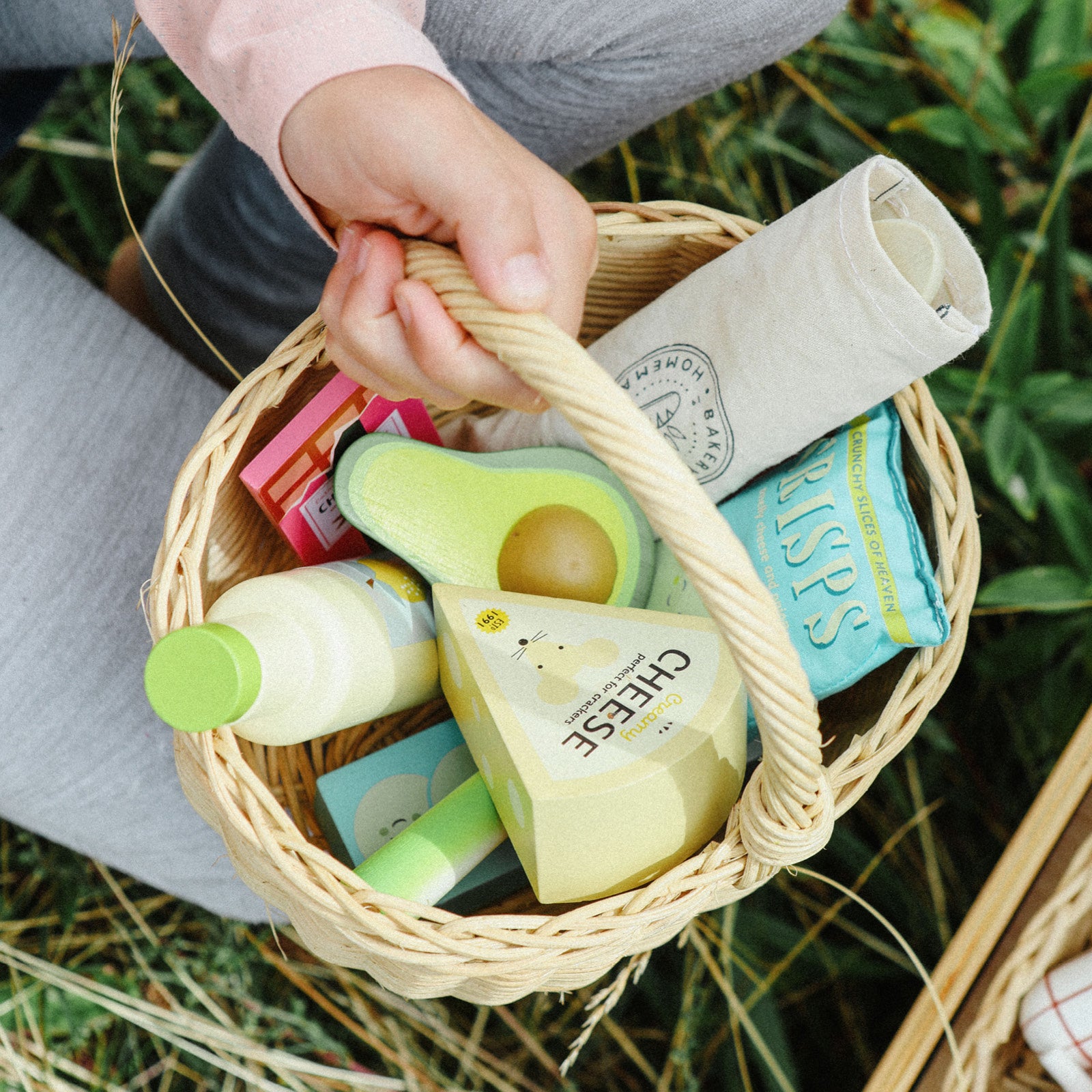 Tender Leaf, Wooden Play Food - Groceries