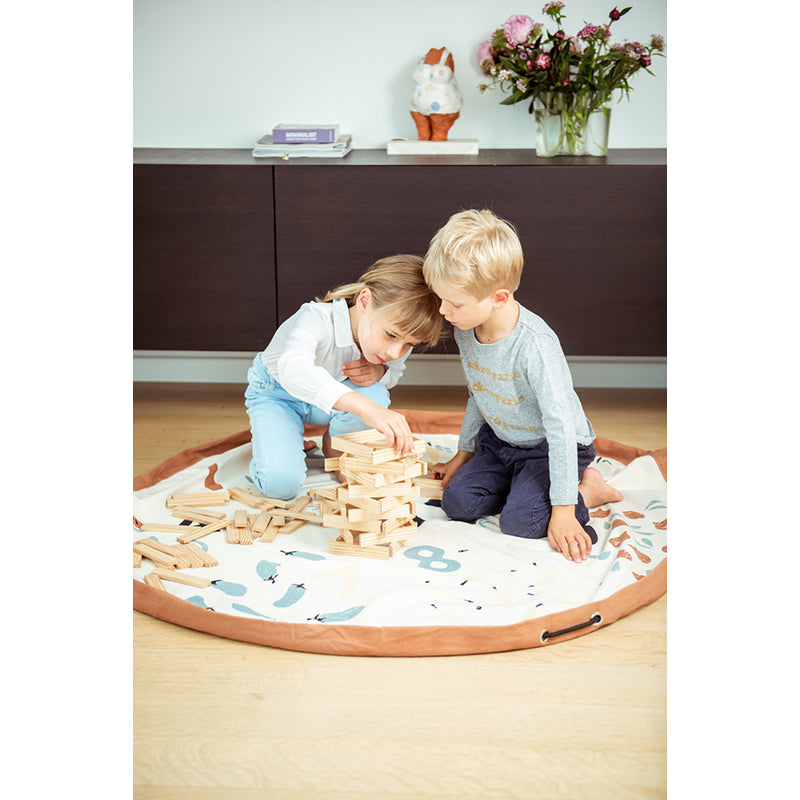 Play&amp;Go 2-in-1 Play Mat, Veggie Numbers