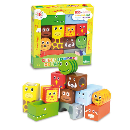 Vilac klodser i træ m. lyd