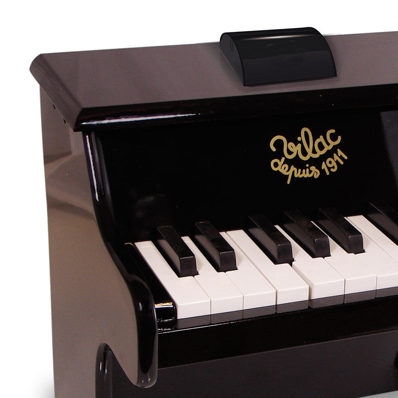 Vilac klaver i træ, sort