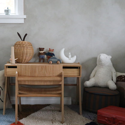 ferm Living Apple Storage, Woven Rattan Basket - Small