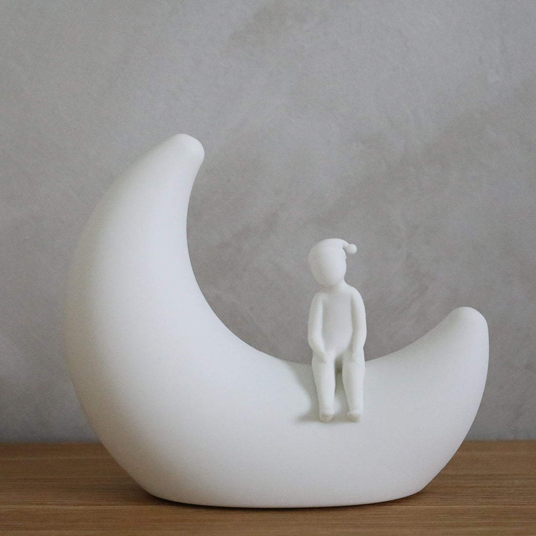 Cam Cam Night Lamp, Moon Light - Off-White