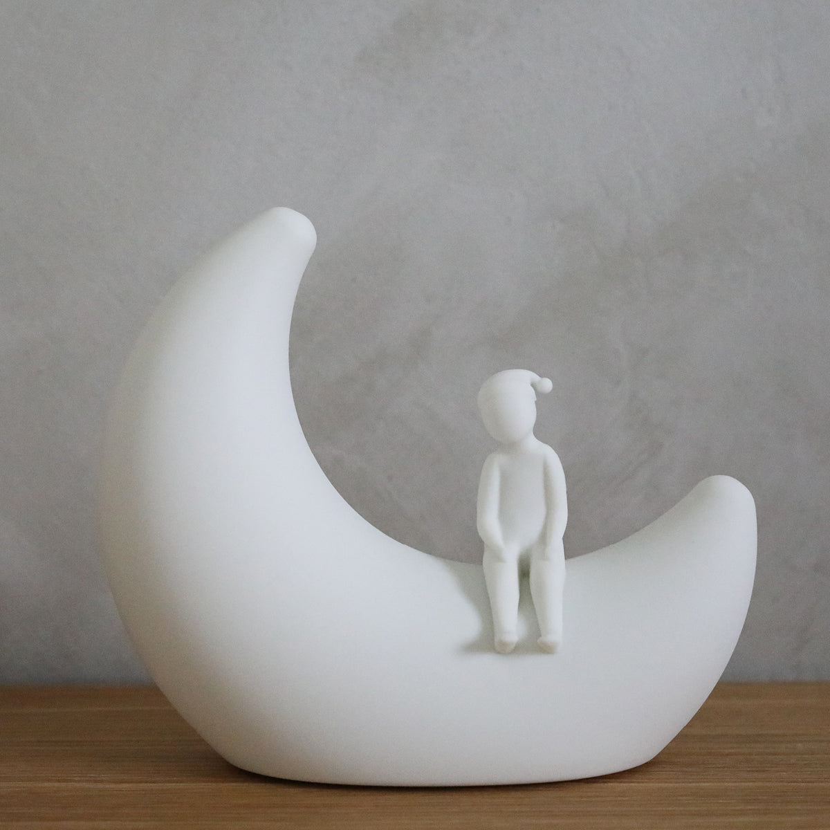 Cam Cam Night Lamp, Moon Light - Off-White