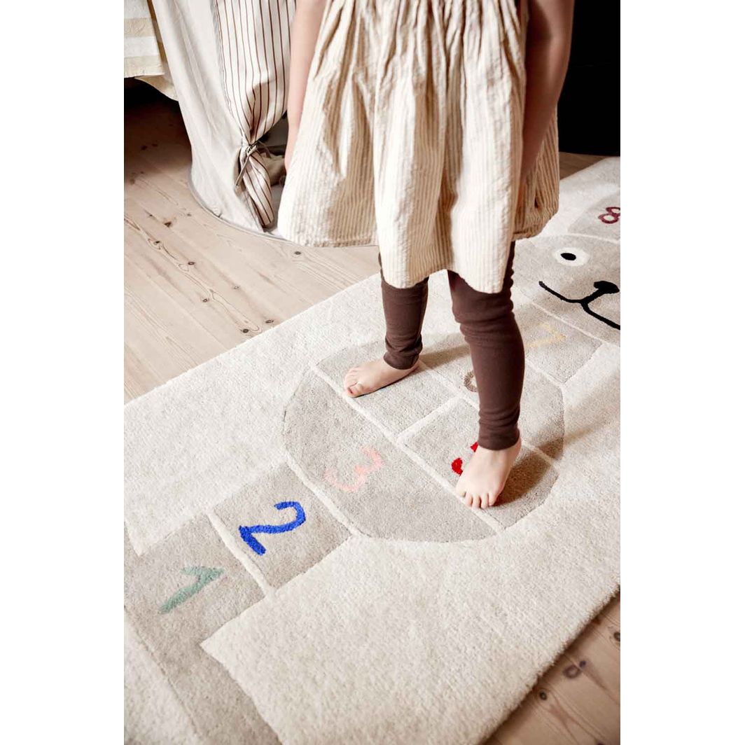 OYOY Rug, Rabbit Hopscotch Rug