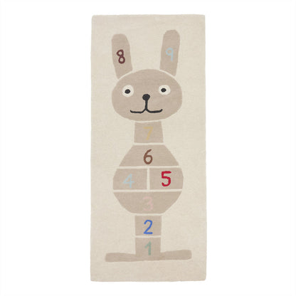 OYOY Rug, Rabbit Hopscotch Rug