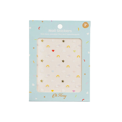 Oh Flossy Nail Stickers, Sky