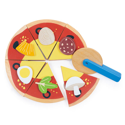 Mentari, Wooden Toy Food – Pizza