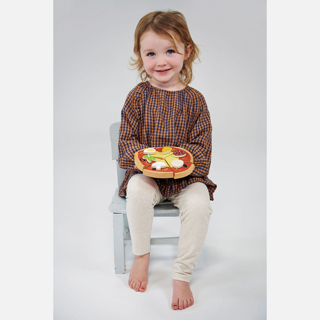 Mentari, Wooden Toy Food – Pizza
