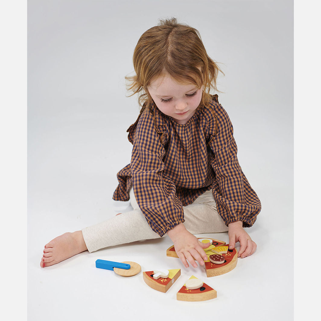 Mentari, Wooden Toy Food – Pizza