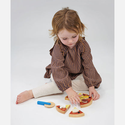 Mentari, Wooden Toy Food – Pizza