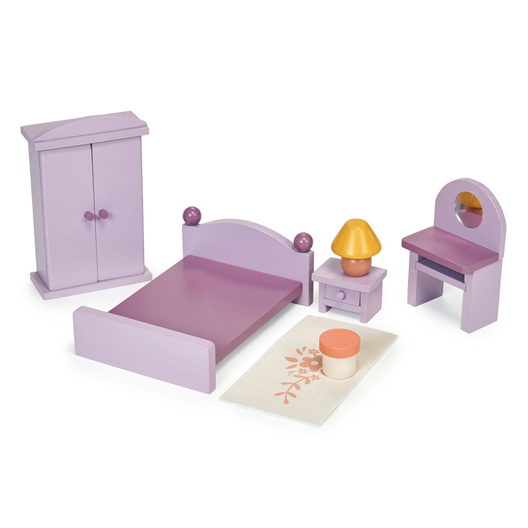 Mentari Dollhouse Accessories, Dollhouse Furniture - Bedroom