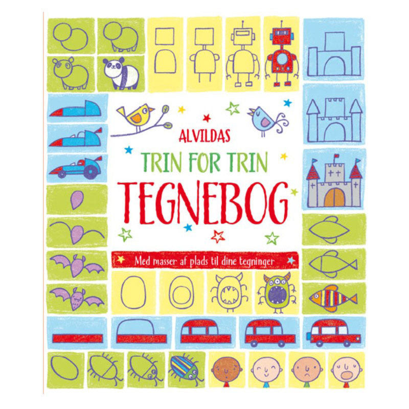 Alvildas trin for trin tegnebog