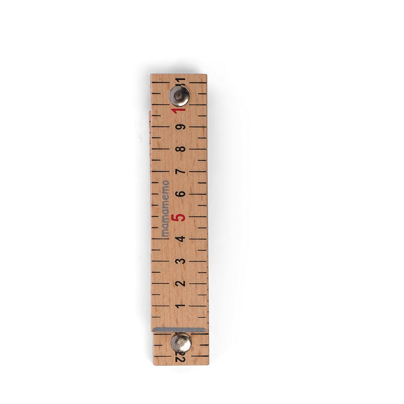 MaMaMeMo Wooden Tool, Folding Ruler