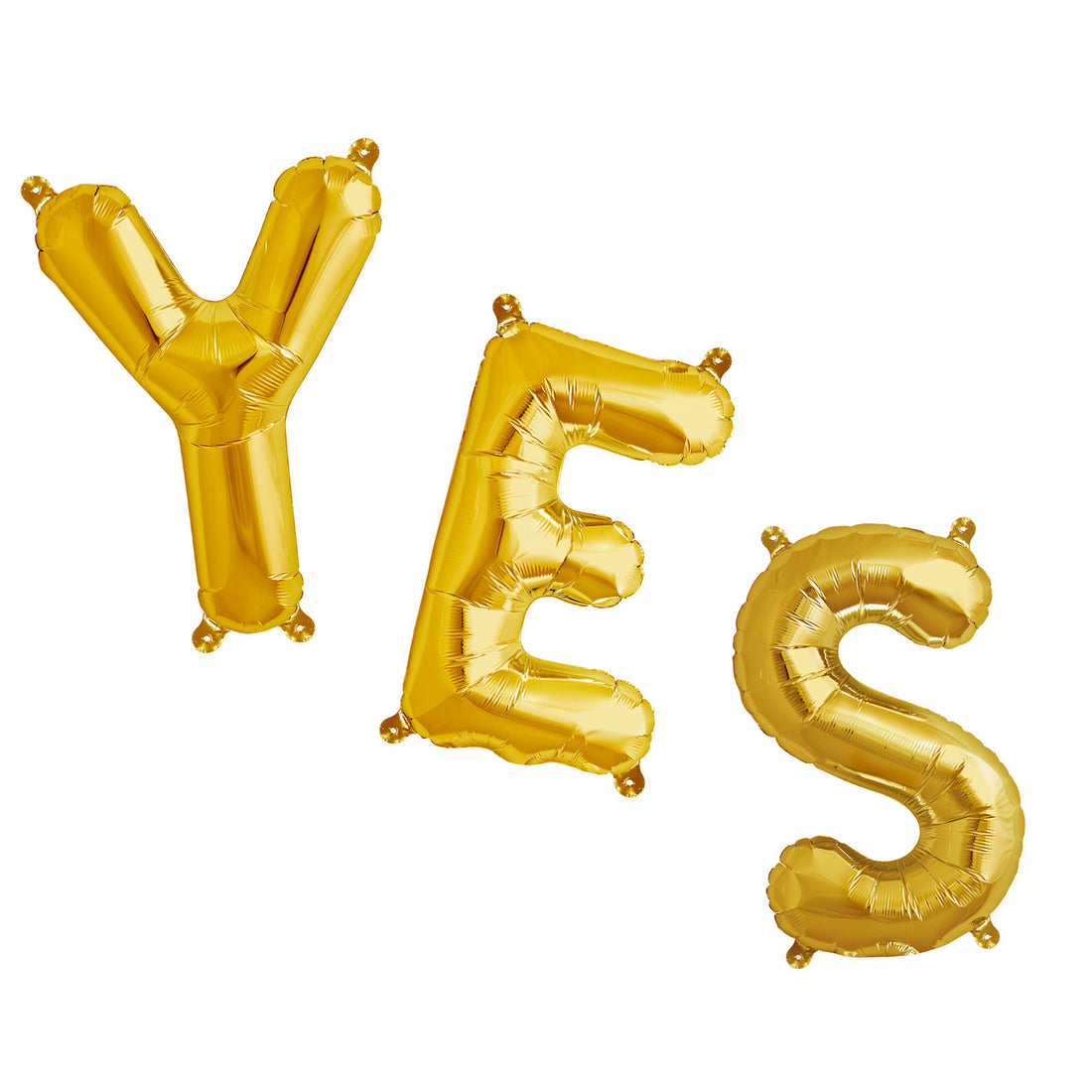 Northstar Balloons, Gold Foil Balloon Letter - excluding Æ, Ø, Å