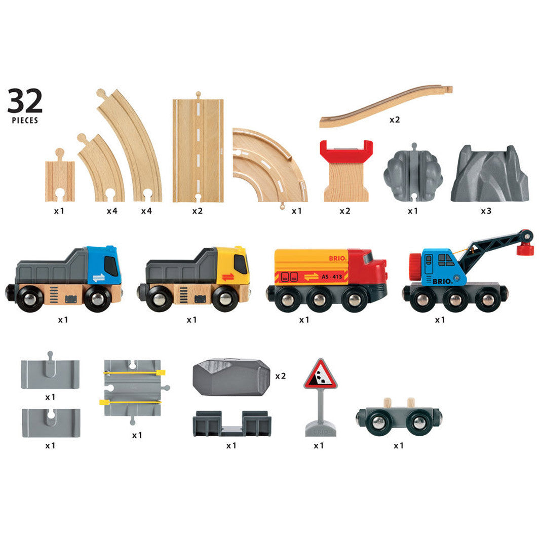 Brio Train and Road Set, Loading Kit