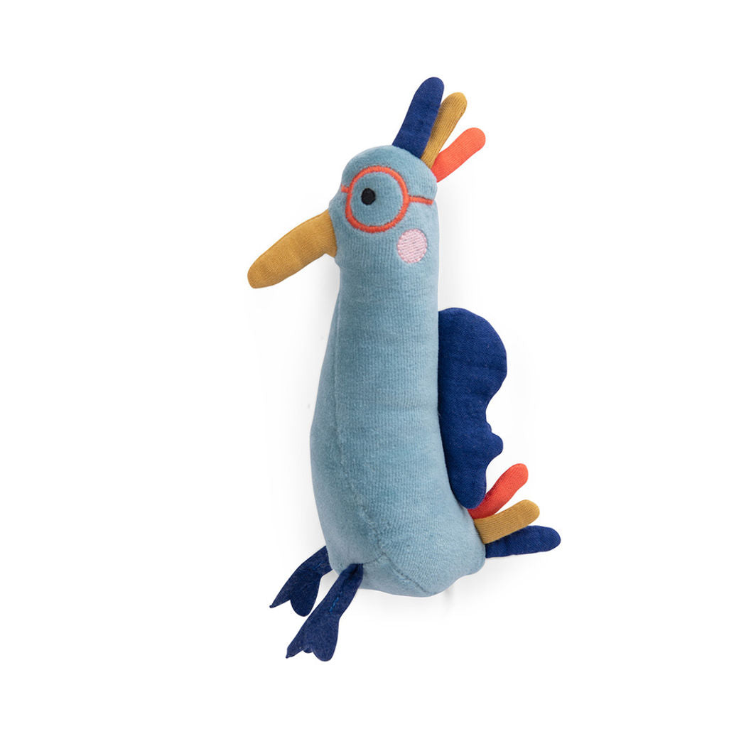 Moulin Roty Rattle, Blue Bird - Les Toupitis
