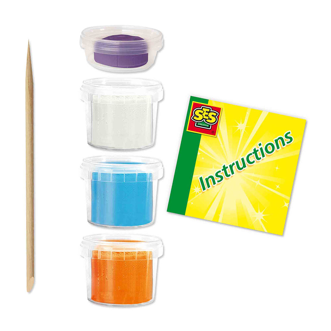 SES Creative Modeling Clay, FunDo Wild Animals – 3 x 90g, 1 x 40g