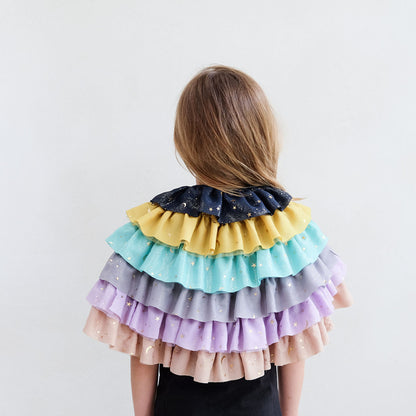 Mimi &amp; Lula - Cape - Rainbow Ruffle