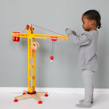 Vilac Large Wooden Crane - Grande Grue Crane