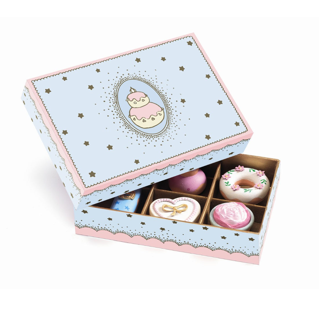 Djeco legemad i træ, Prinsesse kager