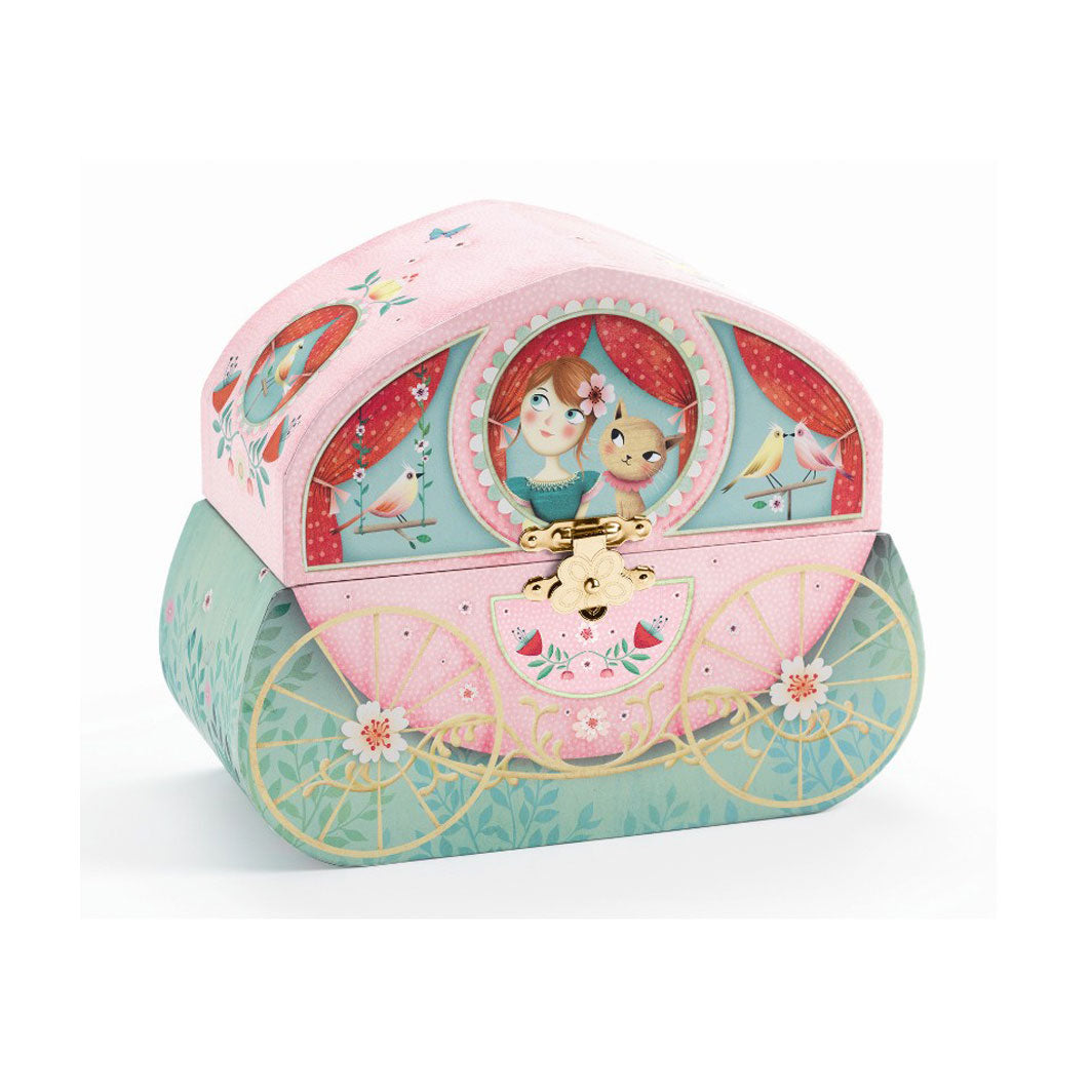 Djeco Jewelry Box with Music, Carriage