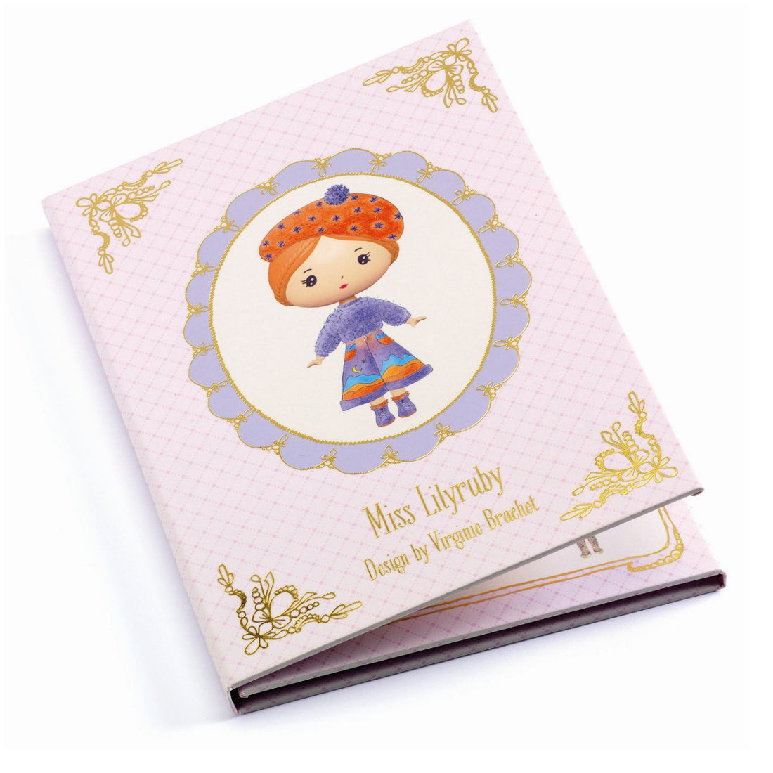 Djeco Tinyly, Miss Lilyruby - Reusable Stickers