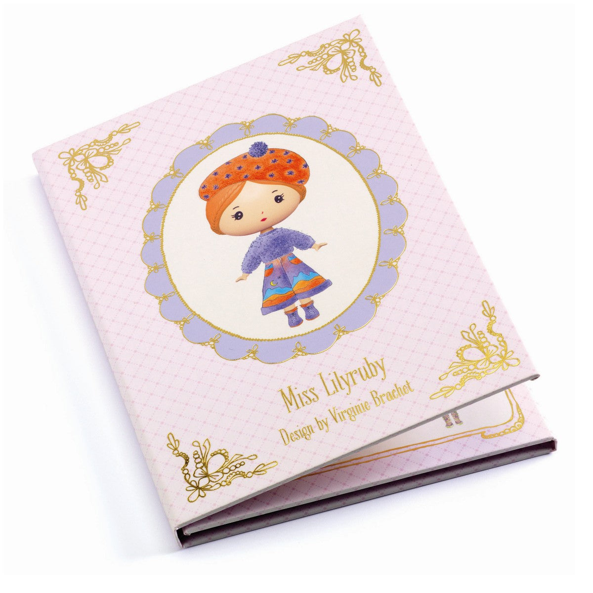 Djeco Tinyly, Miss Lilyruby - Reusable Stickers