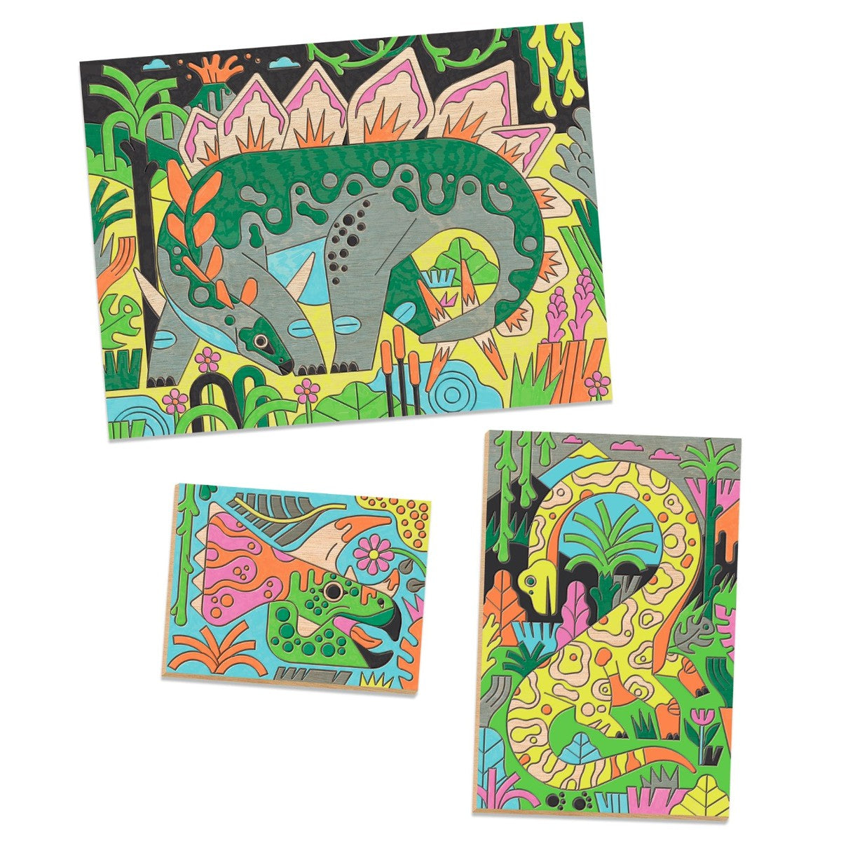 Djeco Creative Colouring, Dino