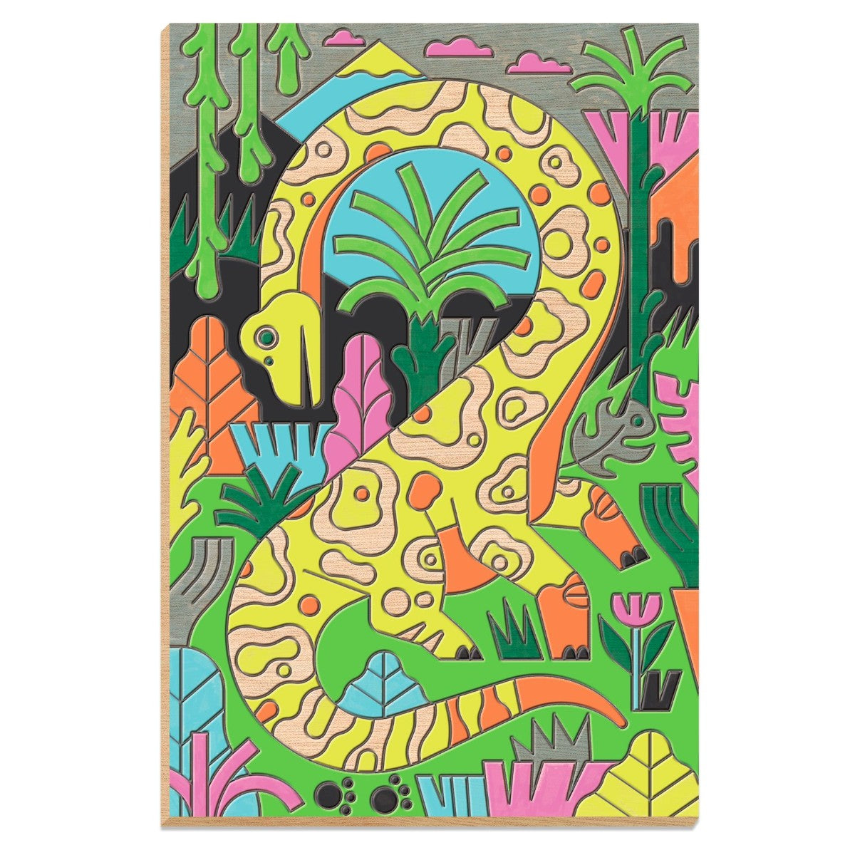 Djeco Creative Colouring, Dino