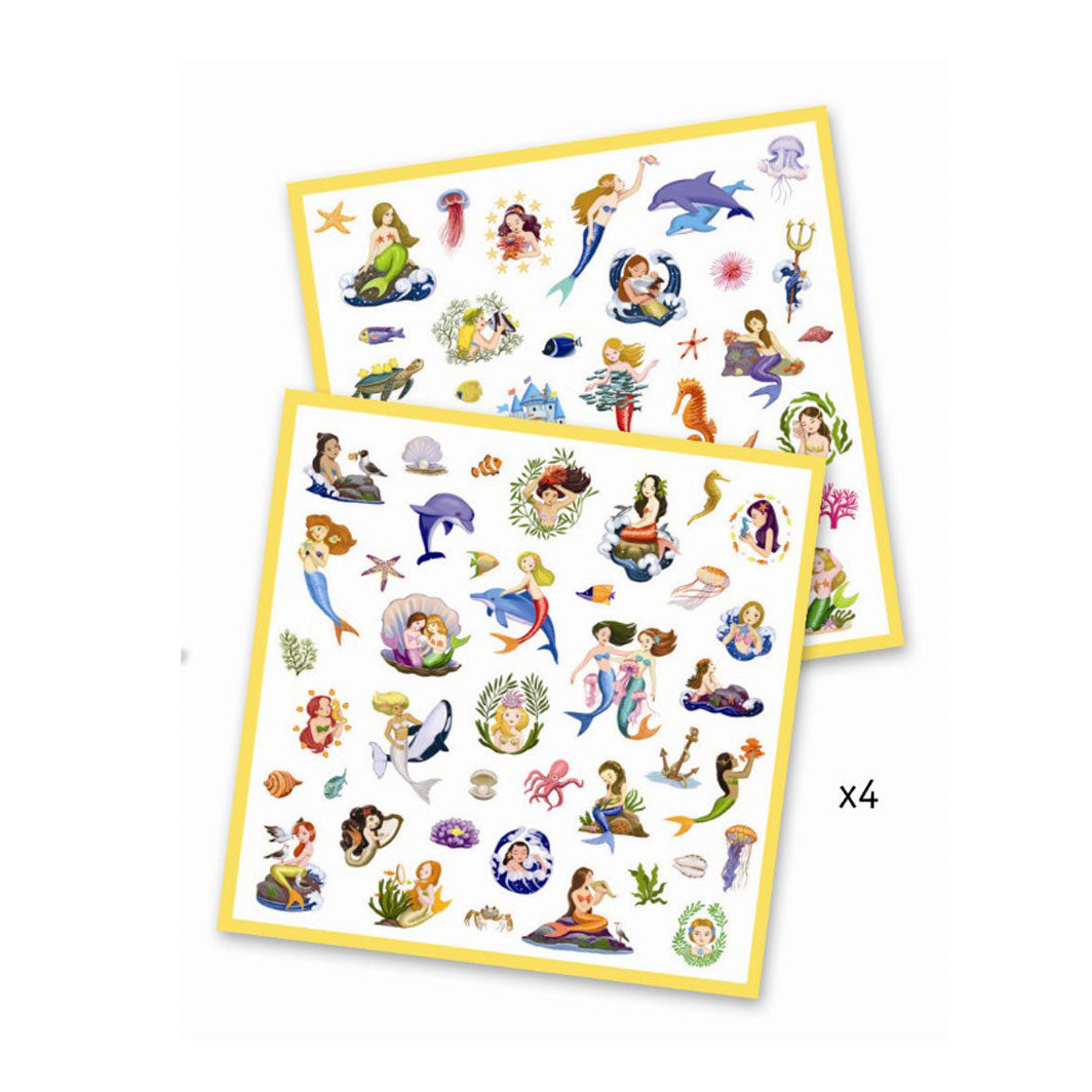 Djeco Stickers: Mermaids