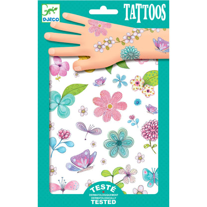 Djeco tatoveringer, blomster